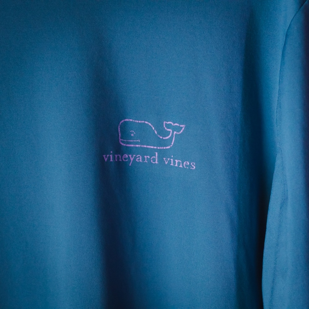 Vineyard Vines S Blue Performance Shirt - Picture 2 of 6